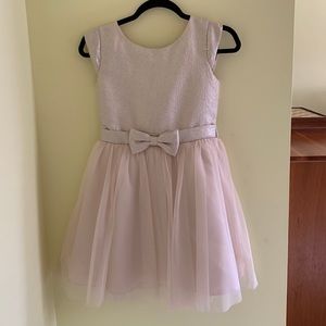 Nordstoms Girls dress formal size 12 Gold tulle